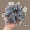 Goma para el pelo con estampado estilo Academia Melard para mujer, scrunchie de satén con malla de estampado de leopardo vintage, banda elástica de alta elasticidad y duradera