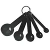 Cuchara medidora Taza medidora Juego de 10 piezas cuchara de gramo para harina de plástico cuchara de báscula cuchara medidora gadget creativo de cocina para hornear
