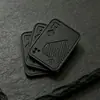 Liga de Zinco Tendência Cartão de Empurrar Portátil Blocos de Construção Deslizador EDC Giroscópio Metal Cruzamento Dedo Brinquedo de Descompressão Caixa Surpresa EDC