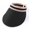 Sombrero de sol de paja de verano para mujeres, adultos, niños y estilos para padres e hijos, diadema de protección solar para viajes al aire libre, sombrero de copa abierta
