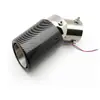 Garganta de escape luminosa de fibra de carbono modificada para coche transfronterizo con lámpara LED de alta temperatura, tubo de escape de coche modificado, spray de cola
