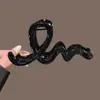 Presilha de Cabelo Ondulada para Mulheres, Estilo de Luxo, Novo Modelo 2026, Tamanho Grande, Adequada para Cabelos Grossos, Grampo para a Parte de Trás da Cabeça, Acessório de Cabelo Presilha Tubarão