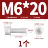 Tornillos de plástico Jinchao de nylon con cabeza hexagonal de copa y cabeza cilíndrica M3M4M5M6M8