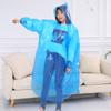 Poncho desechable para actividades al aire libre, senderismo y deriva, para adultos, equitación, áreas escénicas, impermeable desechable alargado y grueso para turismo, transparente
