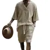Outono Amazon Transfronteiriço Novos Calças Casuais Masculinas Europeias e Americanas Gola V Tricô Jacquard Versátil Terno Masculino de Outono