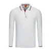 Polo de manga larga de piqué con cuello para hombre, adecuado para negocios, hostelería, hoteles, actividades de team building corporativo y ropa de trabajo, admite impresión de logotipo personalizado