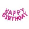 Paquete de globos de feliz cumpleaños Colgando letras de feliz cumpleaños Guardería Diseño de fiesta de cumpleaños para bebé