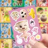 8 Pegatinas de Cambio de Rostro de Animación Infantil de Dibujos Animados Juego Educativo Transfronterizo DIY Pegatinas Impermeables Interactivas para Padres e Hijos