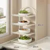 Estantes de almacenamiento a ambos lados de la campana extractora, estante de cocina multifuncional, estante multifuncional de pared para ollas y especias