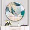 Nova Pintura Diamantada Redonda de Cisne Diamante Completo Colagem Completa Ponto Cruz Sala de Estar Sala de Jantar Quarto Simples Moderno Bordado Diamantado 5D