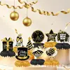 Decoración de Escritorio para Fiesta de Año Nuevo Panal Cuenta Regresiva del Día de Año Nuevo Arreglo de Ambiente Adorno de Mesa de Panal Personalizado
