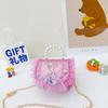 Bolso infantil para mujer, bonito bolso bandolera de princesa portátil con perlas, tendencia de moda en Internet, 2022