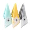 Toalla Dorada para Niños Algodón Puro Lavado de Cara Hogar Bebé Algodón Lindo Lavado de Cara Toalla de Baño 05Ka0039A