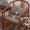 Cojín de sofá de madera de secuoya, cojín de muebles de madera maciza, nuevo cojín de silla circular Taishi china, silla china, silla de madera, cojín de silla de té, personalización