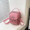 Bolso bandolera moderno y elegante para mujer, bolso de hombro de color liso, nuevo bolso para teléfono de estilo coreano casual y simple primavera 2026