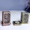 "Alegria nas Sobrancelhas" Incensário Quadrado de Pé, Aromaterapia para Interior, Decoração de Casa, Ornamento de Estilo Chinês Tradicional, Especial para Estilo Antigo, Estilo Chinês