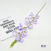 Flor artificial de un solo tallo, pequeña gypsophila, flor artificial simulada para sala de estar del hogar, decoración de mesa de comedor, accesorios para fotografía de bodas, ramo falso