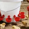 Bebedero Automático para Pollos, Bebedero para Pollos, Patos y Gansos, Bebedero para Codornices y Palomas, Bebedero Automático para Aves de Corral