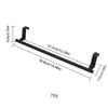 Toallero para baño, estante de almacenamiento de pared sin taladro, portatoallas de una barra para inodoro y baño