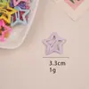 Pinza para el pelo Estrella de Dopamina Y2K Linda Chica Estrella de Cinco Puntas Pinza para el Pelo Ins Color Caramelo Pinza BB Pinza para el Flequillo