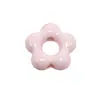 Cuentas de Flores Acrílicas con Agujeros para Cadenas de Teléfono, Llaveros, Collares, Colgantes, Accesorios de Joyería Hechos a Mano para DIY y Adornos Colgantes