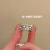Anillo de Perla Francesa de Alta Gama para Mujer 2025 Nuevo Lujo Accesible Anillo Ajustable para el Dedo Índice Diseño de Nicho Anillo para Apilar