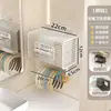 Porta-Papel Toalha para Lavatório, Rack de Armazenamento para Acessórios de Cabelo, Porta-Toalha de Rosto e Lenços de Papel para Banheiro sem Furos, Prateleira para Armazenamento de Faixas de Cabelo