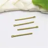 Accesorios de bricolaje, cobre puro, pequeño palo de alambre de cobre, pequeña horquilla colgante, accesorios de joyería hechos a mano