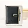Caderno de Negócios do Fabricante com Logo Imprimível, Conjunto de Blocos de Notas A5, Diário Caderno de Luxo, Presente Corporativo em Estoque