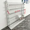 Estante de almacenamiento multicapa para cuentas, caja organizadora transparente, kit de materiales para cuentas de arroz, botellas dispensadoras, estante de almacenamiento de herramientas para manualidades