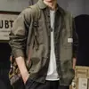 Camisa de Trabalho Estilo Japonês Primavera e Outono Masculina Marca Moderna Casual Versátil Manga Longa Jaqueta de Alta Qualidade AliExpress
