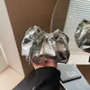 Bolsa Transversal Texturizada de Alta Qualidade Estilo Coreano Transfronteiriça para Mulheres Novo Modelo 2026 Bolsa de Ombro com Corrente Simples Versátil Bolsa Saco Fashion