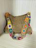 Bolso de Punto de Moda Dongdaemun de Corea del Sur Bolso Tejido Estilo Bohemio Bolso Cruzado Bolso de Hombro Bolso de Gancho Bolso de Mujer