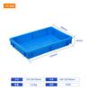 Bandeja Plástica Rasa Retangular Azul Bandeja Plástica Quadrada para Cultivo Caixa de Giro Caixa para Peças de Ferragem Acessórios Caixa de Material Plástico