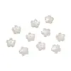 11mm Colorido Mini Perla ABS Flor de Cinco Pétalos Base para Pulseras Hechas a Mano DIY y Accesorios de Cadena para Teléfono Materiales al por Mayor