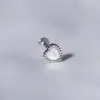 Amor pedra olho de gato lábio unha imitação Aobao aço inoxidável unha de lábio unha do osso da orelha 1.2 Europa e Estados Unidos nova joia de piercing corporal