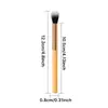 Brocha de Maquillaje Maycheer Herramienta de Belleza Brocha de Base de Bambú Brocha de Cabeza Gruesa Juego de Brochas Individuales para Corrector Envío Directo Transfronterizo