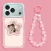 Soporte de espejo de nube para pulsera, compatible con funda de teléfono Apple 18pm, iPhone 16, diseño lindo, estilo nuevo para mujer, 15, minimalista