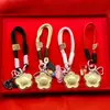 Llavero Colgante Flor de Dinero Dorada Lanyard para Teléfono Accesorio de Regalo Pequeño Regalo para el Día de la Madre Souvenir