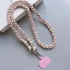 Adequado para Corda Longa de Alça Corda de Cânhamo Clipe para Celular Alça de Corda para Celular Transversal Corrente para Pendurar Corda para Pendurar Clipe Traseiro com Cartão