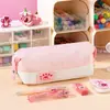 Estojo de Lápis Disney Fofo Grande Capacidade Alunos do Ensino Fundamental Ins Japonês Estojo de Papelaria Alunos do Ensino Médio Meninas Estojo de Lápis Atacado