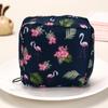 Bolsa de almacenamiento de toallas sanitarias con diseño de niña y tía, de gran capacidad, con diseño de luna y niña, portátil, para viaje