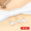Cheongsam placa fivela Pérola enrolamento placa fivela de incenso Novo chinês mão-tecido botão retro Hanfu acessórios botão decorativo