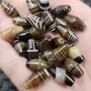 Contas de Arroz Sardonyx, Contas Soltas de Jade, Ágata Marrom, Acessórios para Joias DIY Passepartout, Contas Artesanais