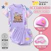 Lindo Traje de Baño Infantil de Carpincho para Niñas Traje de Baño con Protección Solar para Niños Mayores Traje de Baño de Dos Piezas Modelo Nuevo 2025