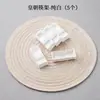 Soporte de Palillos de Cerámica de Doble Propósito para Sostener Palillos y Cucharas Públicos, Reposapalillos de Hotel, Vajilla de Restaurante, Blanco Puro con Borde Dorado, Logo Personalizado