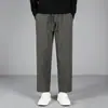 Calça de alfaiataria de corte solto, calça pantalona, coleção de outono, calça masculina, novo estilo 2026, confortável e elegante, calça de alfaiataria de corte reto da moda