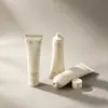 Envase tubular personalizado para loción corporal, diámetro de 25 mm, tubo compuesto de PE-aluminio con tapa de rosca, adecuado para limpiador facial, gel de ducha y acondicionador