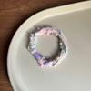 Pulsera de Cuerda de Alta Elasticidad para Pareja de Gatos, Linda y Versátil para Estudiantes, Coleta Dulce y Colorida de Doble Uso