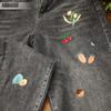 Bolsa de materiales DIY de bordado hecho a mano Lu bordado principiante camiseta bordada a sí mismo pantalones de manga corta regalo bordado creativo